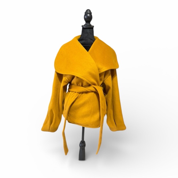 Free People Mina Jacket in the color "Narcissus" or mustard yellow, Medium, NWT - Picture 8 of 11